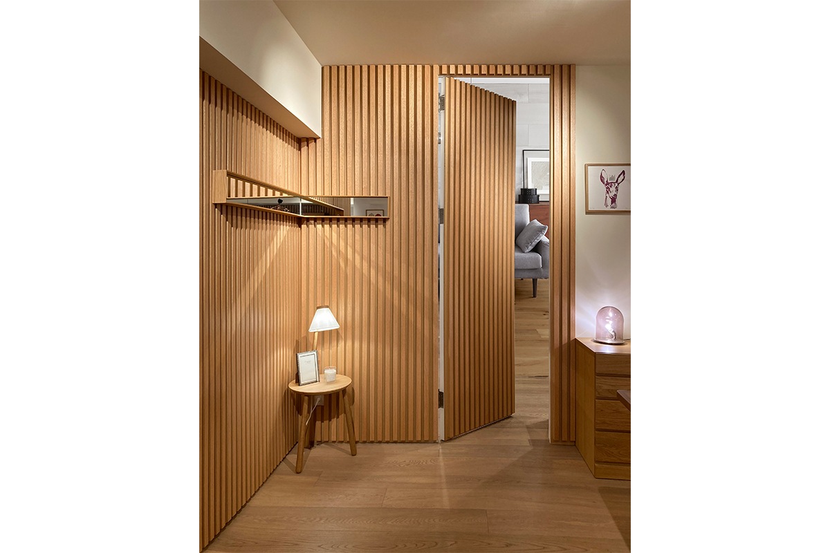 WOOD RIB PANEL デラックスタイプ パネル W90×H240 オーク