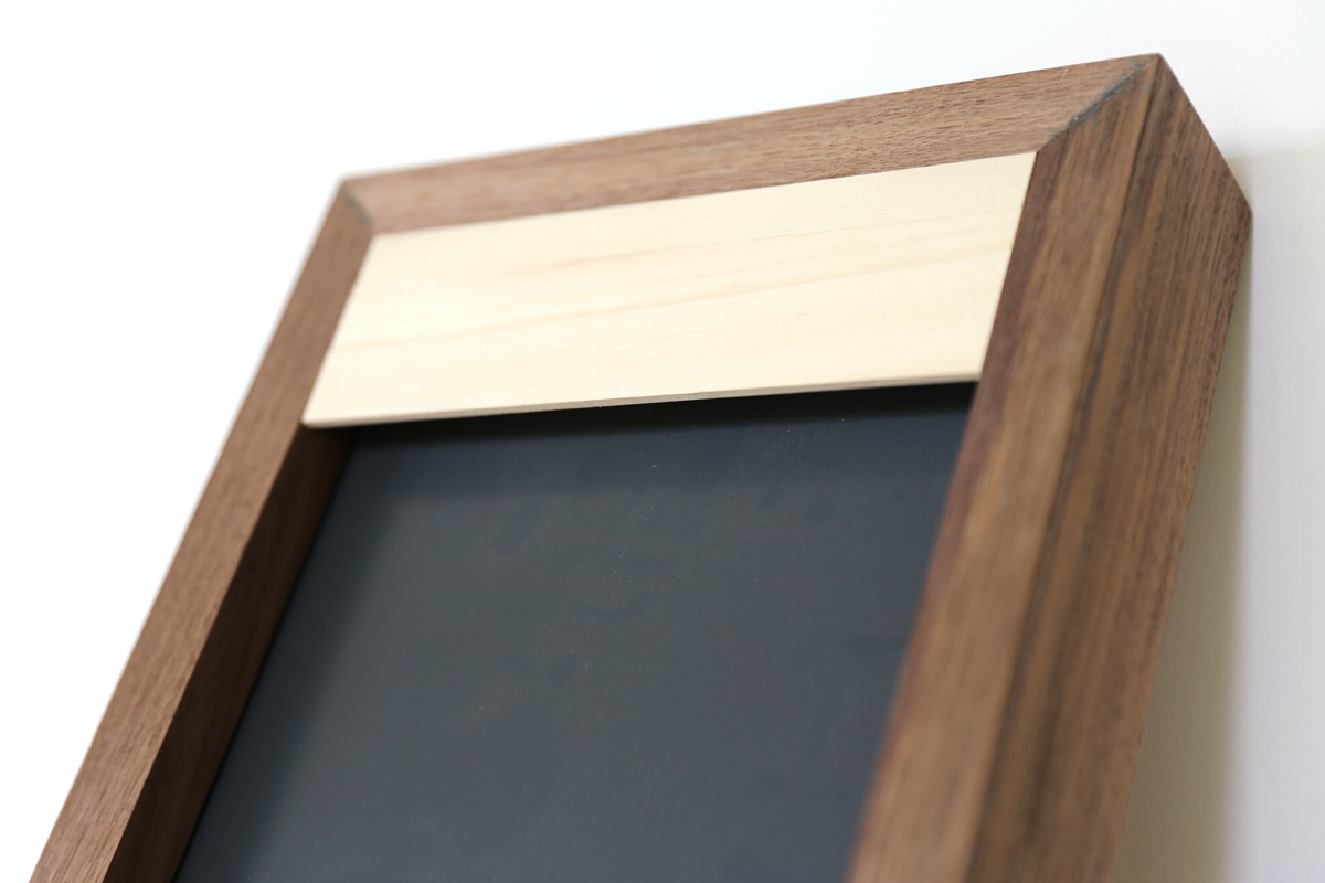 BOX MIRROR 2580-50コーナーミラー オーク