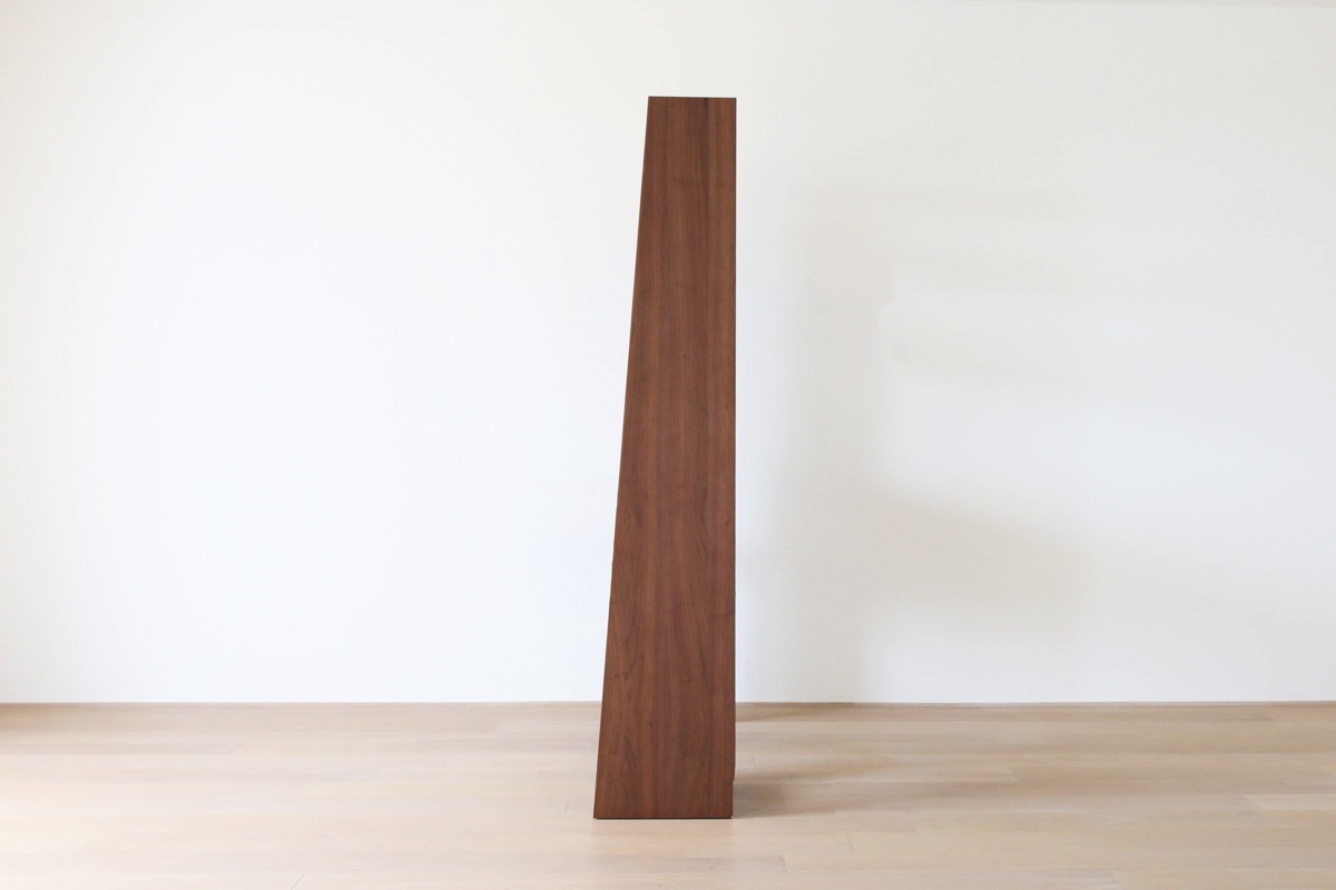 GALLE 41本棚(右加工あり) + 89デスクパーツ + エンドパネル(左エンド) 幅 133cm