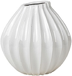 VASE WIDE IVORY(HBC-03/04)