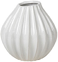 VASE WIDE IVORY(HBC-03/04)