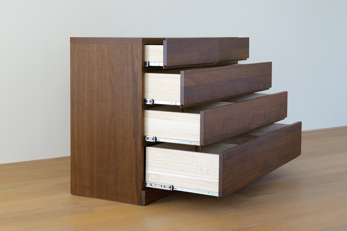 LECCE 105ローチェスト ウォルナット