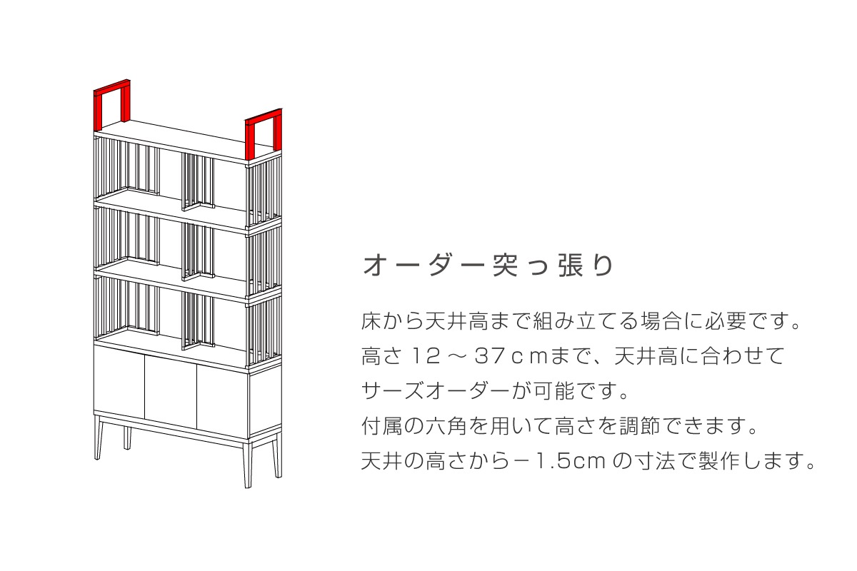 TONG H12-37オーダー突っ張り