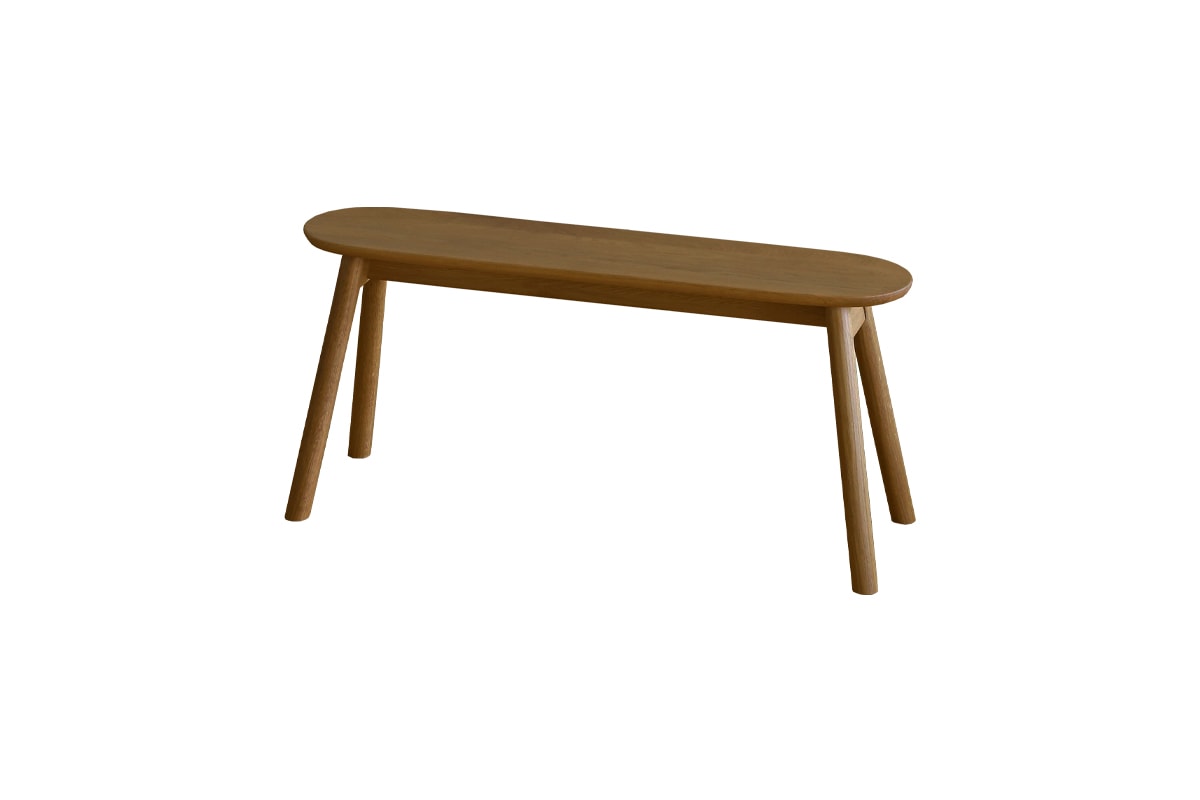 RUBE 90ワイドスツール ウォルナット