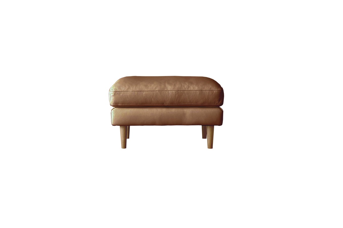 廃番25%OFF】SERUM SOFA オットマン キャメル オーク脚/ウォルナット脚