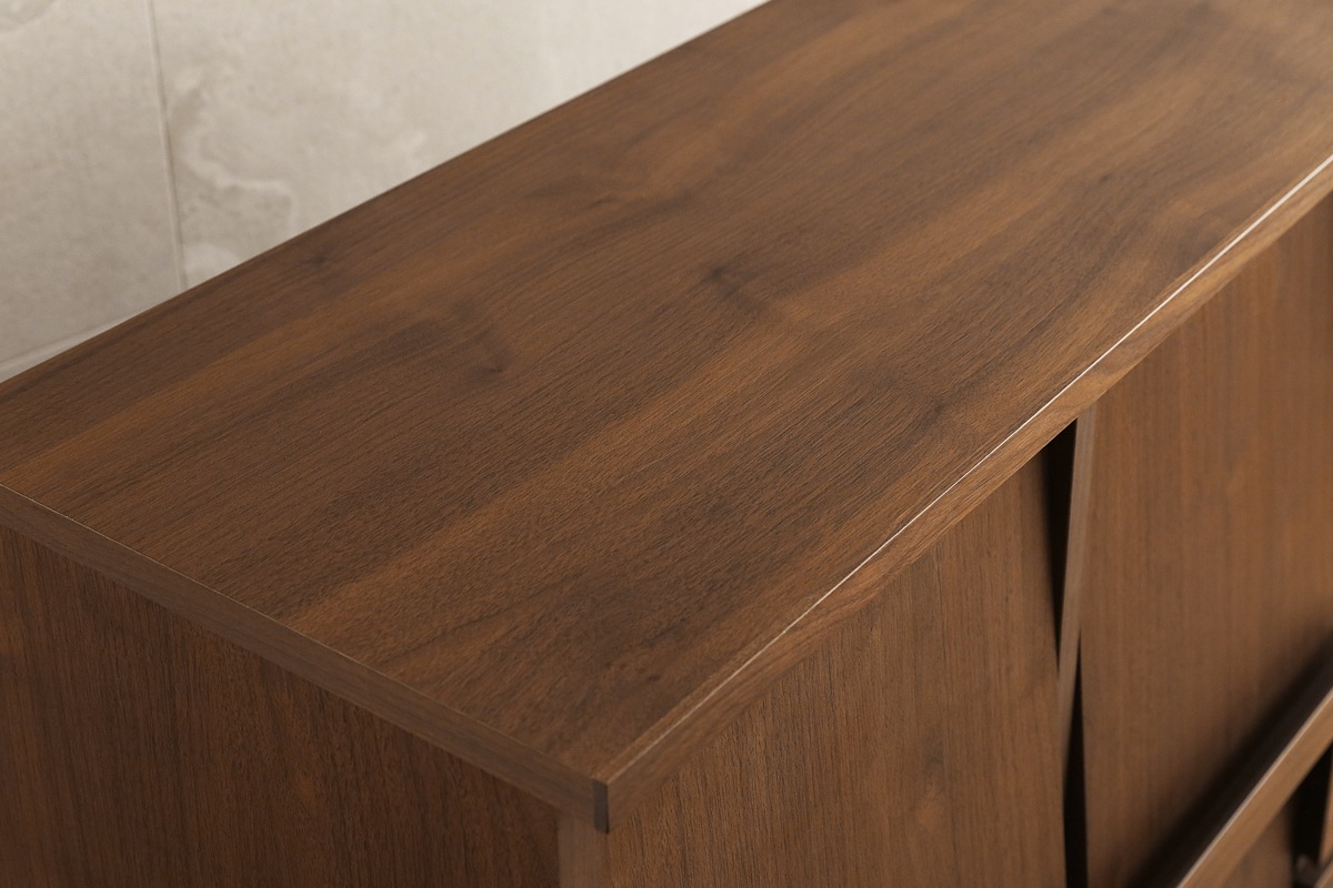 LECCE 68マガジンレコードラック ウォルナット