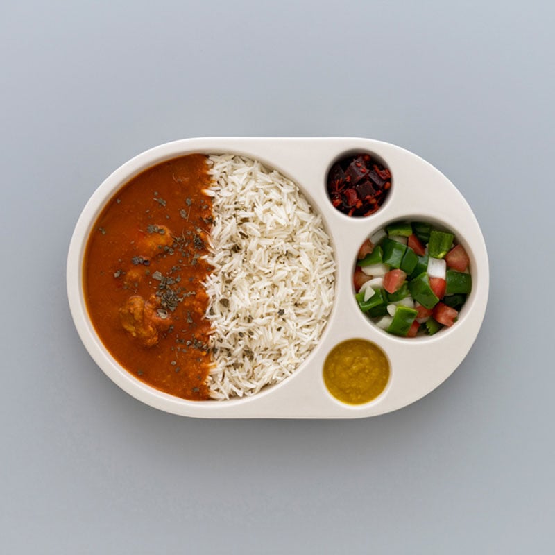 [zen to] Curry Circle カレー皿【amabro アマブロ 波佐見焼】
