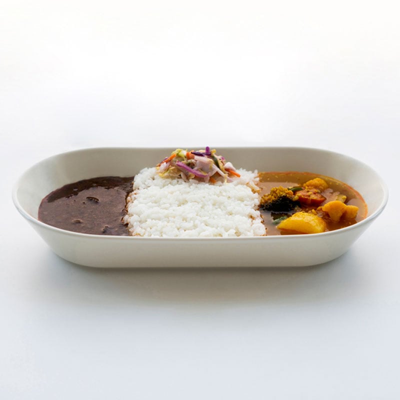 [zen to] oval curry bowl カレー皿【amabro アマブロ 波佐見焼】