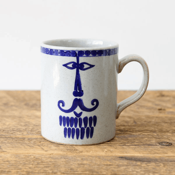 LisaLarson×西山陶器 familjファミリ マグカップ pappaパパ 西山陶器【コーヒーカップ ペンホルダー】