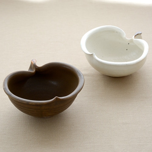 古谷製陶所　花の鉢&りんごの鉢セット 古谷製陶所（古谷浩一）りんご鉢／小 2カラー 【信楽焼 小鉢