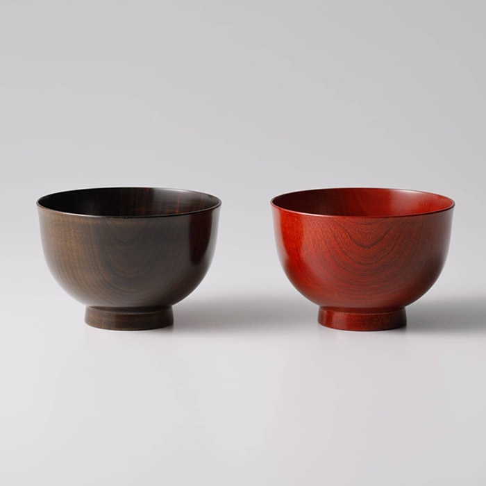 我戸幹男商店 彰宣 飯椀 （2カラー）【山中漆器 ごはん茶碗】 | 我戸