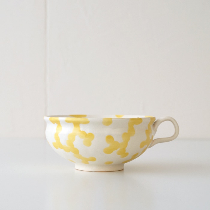 本郷里奈 ミモザ スープマグ 【スープカップ】 | 本郷里奈／うつわ作家