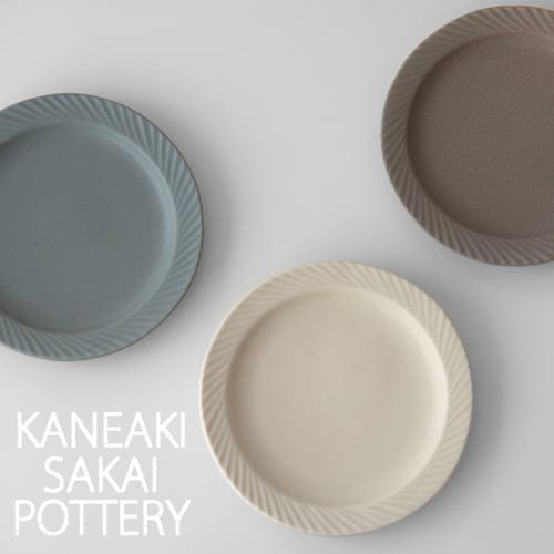 KANEAKI SAKAI POTTERY slants（スランツ）round Mサイズ 【金秋酒井製陶所 美濃焼】