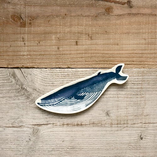 倉敷意匠 KATAKATA 印判手 クジラの豆皿