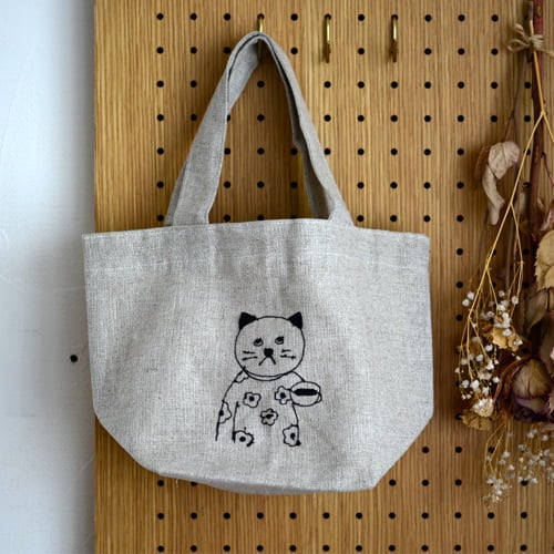 倉敷意匠 sen no koto リネンの刺繍お弁当バッグ（4種類） | 倉敷意匠