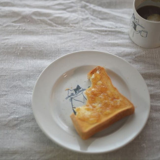 倉敷意匠 トラネコボンボン 普通の洋食器シリーズ 丸皿／大サイズ（猫・犬）