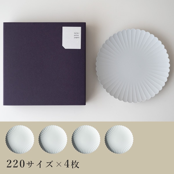 1616/arita japan パレス化粧箱セット（220×4枚）