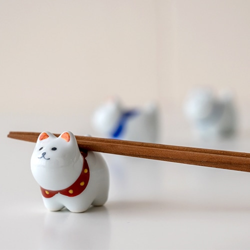 京千 狛犬の箸置き 首輪／2カラー 【カトラリー】 | sen（京千