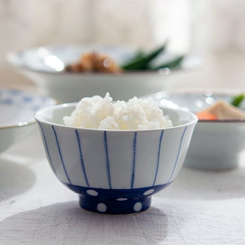皐月窯　茶碗（大）（白土）／2種類 【ごはん茶碗 飯碗】
