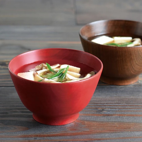 KINTO　HIBI 漆椀 340ml／2カラー【山中漆器 汁椀】
