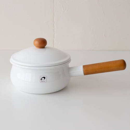 野田琺瑯　ポーチカ ソースパン 15cm IH対応 PO-15S 【POCHKA 片手鍋】