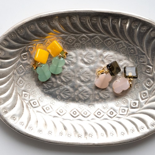 matka｜ガラスのアクセサリー ｍｏｋｕ（モク）【ピアス・イヤリング】【プレゼント】【クリスマス】