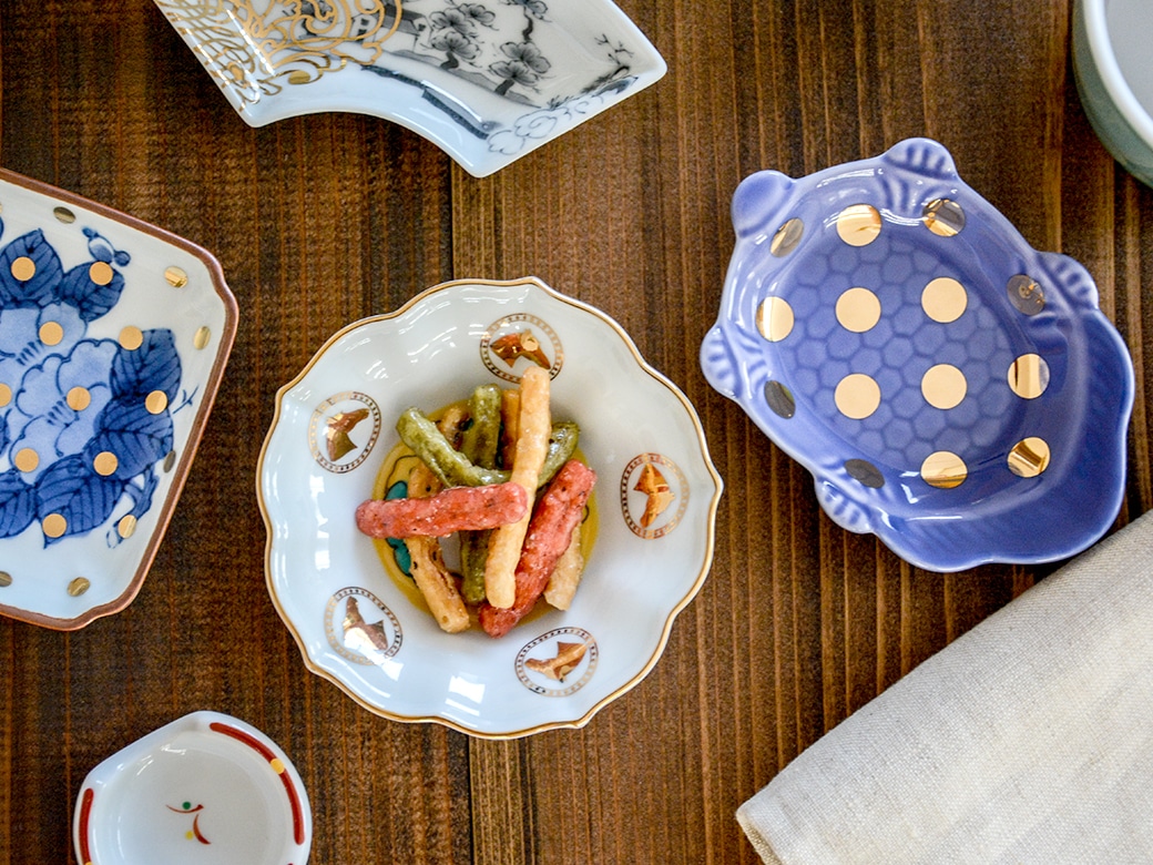 【美品】アマブロ amabro MAME まめ 豆皿 6枚セット amabro アマブロ MAME（マメ） 豆皿 【有田焼 小皿】 | amabro