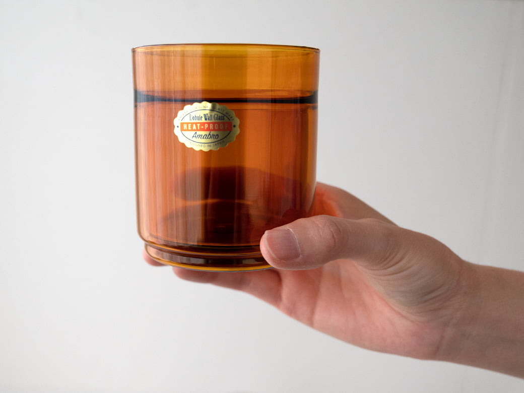 amabro アマブロ DWカップ（270ml）／5カラー【耐熱ガラス製 2重構造