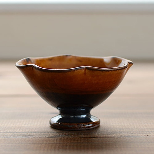 古谷製陶所(古谷浩一) 輪花高台小鉢 4カラー 【信楽焼】 | 古谷製陶 古谷製陶所(古谷浩一) 輪花高台小鉢 4カラー 【信楽焼】 | 古谷製陶