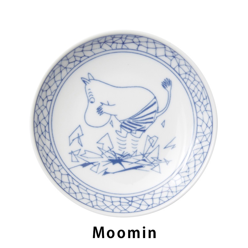 ムーミン×アマブロ SOMETSUKE 手塩皿（豆皿）【染付 有田焼 MOOMIN