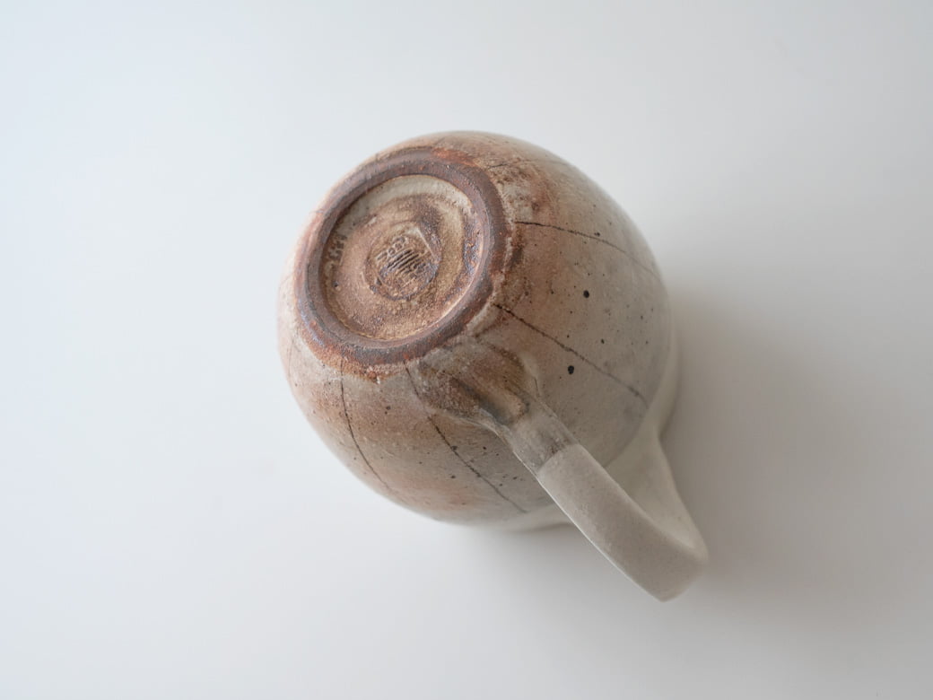 古谷製陶所（古谷浩一）たて鉄線 エッグマグ 【信楽焼 マグカップ