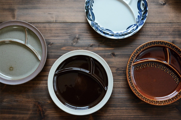 amabro アマブロ DAYS OF KURAWANKA ランチプレート【仕切り皿 波佐見