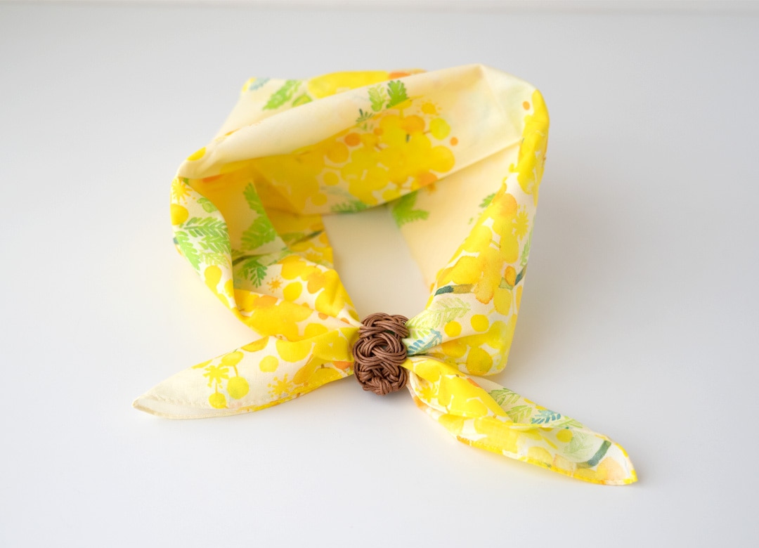 miyaco nishio スカーフリング 2カラー 西尾都【日除け対策】 | すべて