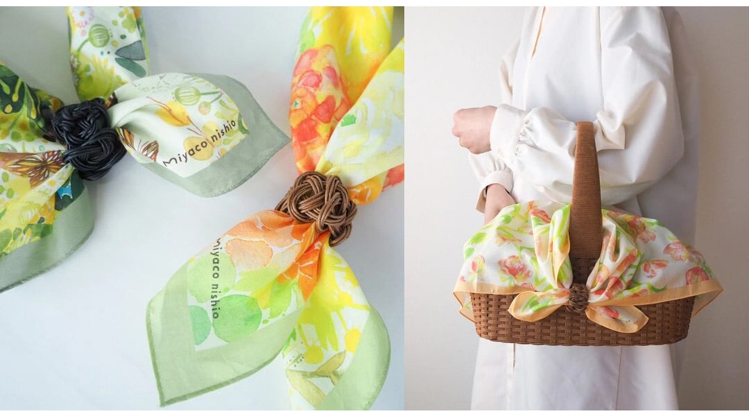 西尾善積、【りんごの花咲く頃】希少な額装用画集より、厳選、新品額装、マット額装付 miyaco nishio スカーフリング 2カラー 西尾都【日除け対策】 | すべて