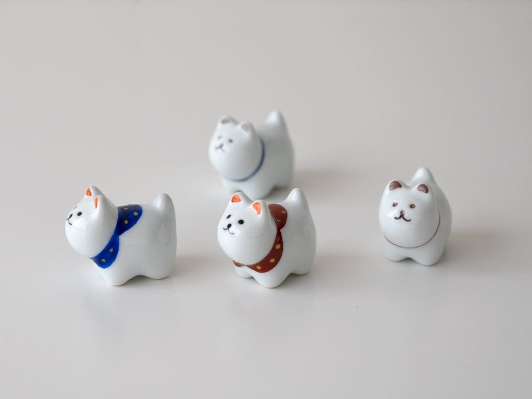 京千 狛犬の箸置き 首輪／2カラー 【カトラリー】 | sen（京千