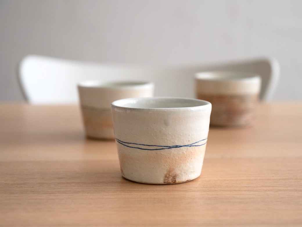 古谷製陶所（古谷浩一）ボデガカップ／3種類【信楽焼 そば猪口 湯呑み