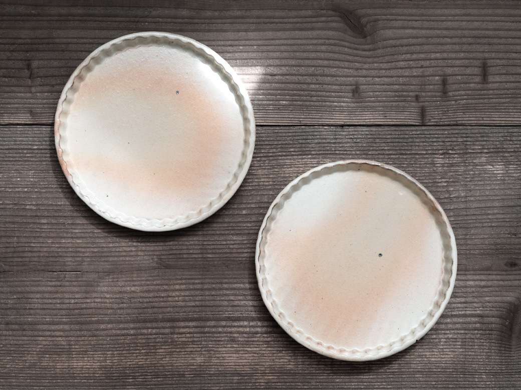 古谷製陶所（古谷浩一）フリルプレート／Sサイズ（3カラー）【信楽焼