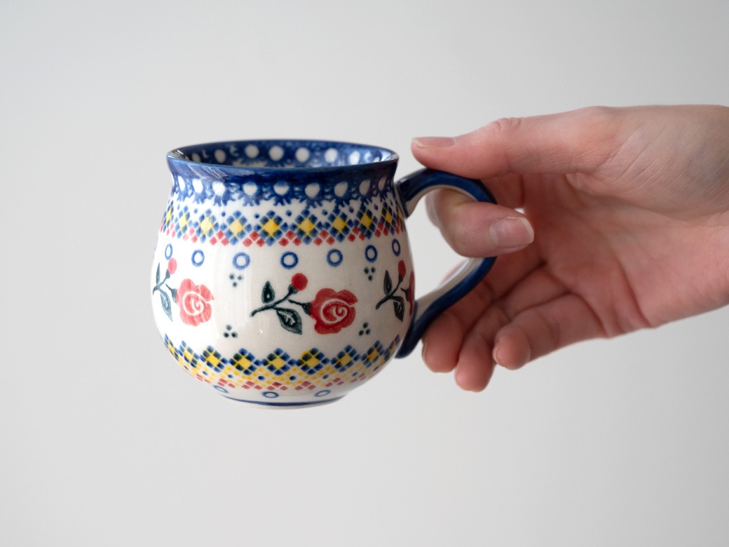 ポーリッシュポタリー ポーリッシュマグ小0.2L／V337 VENA社（ヴェナ社