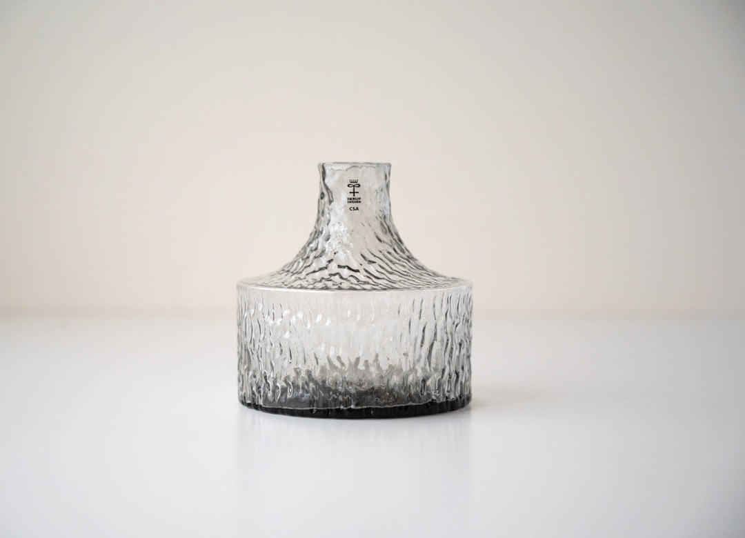 SKRUF KOLONN ベース（グレー） 【花器 花瓶 フラワーベース