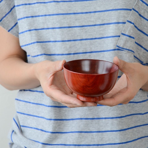 我戸幹男商店 彰宣 子供汁椀（2カラー） 【山中漆器 桜】 | 我戸幹男