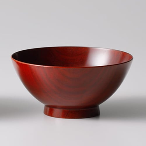 我戸幹男商店 彰宣 飯椀 （2カラー）【山中漆器 ごはん茶碗】 | 我戸