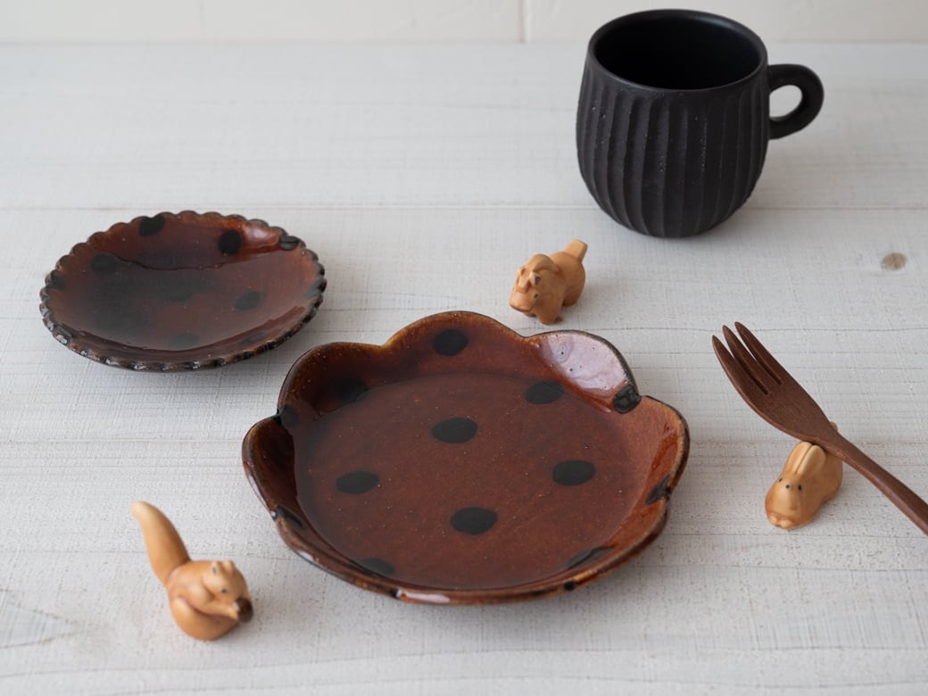 京千 ビスクの箸置き 3種類（リス・ウマ・ウサギ） 【カトラリー