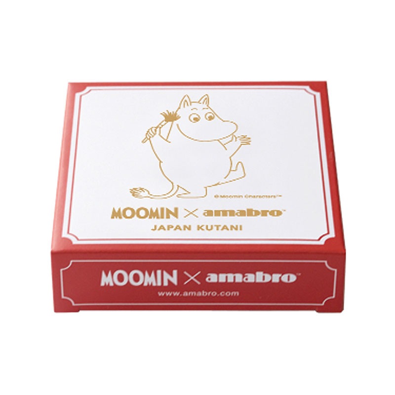 ムーミン×アマブロ JAPAN KUTANI 手塩皿（豆皿）【九谷焼 小皿 MOOMIN