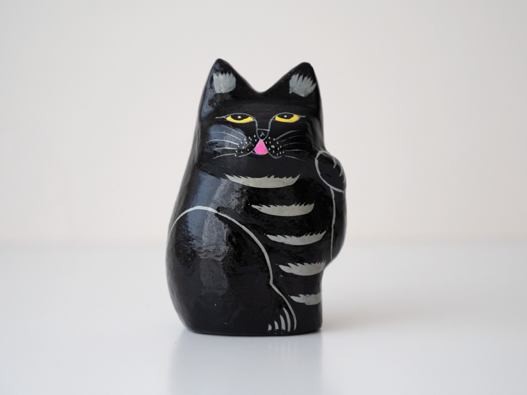 amabro アマブロ インドの招き猫（オブジェ） 2カラー【インテリア