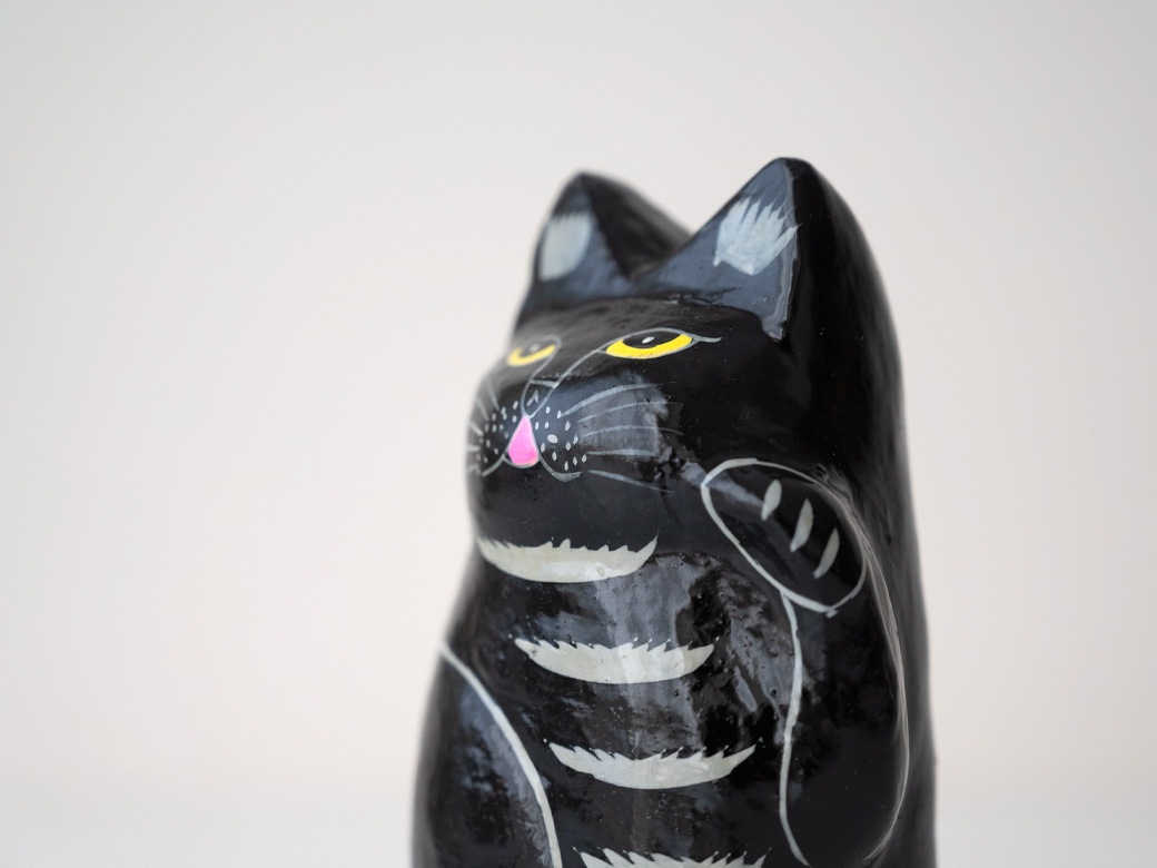 amabro アマブロ インドの招き猫（オブジェ） 2カラー【インテリア