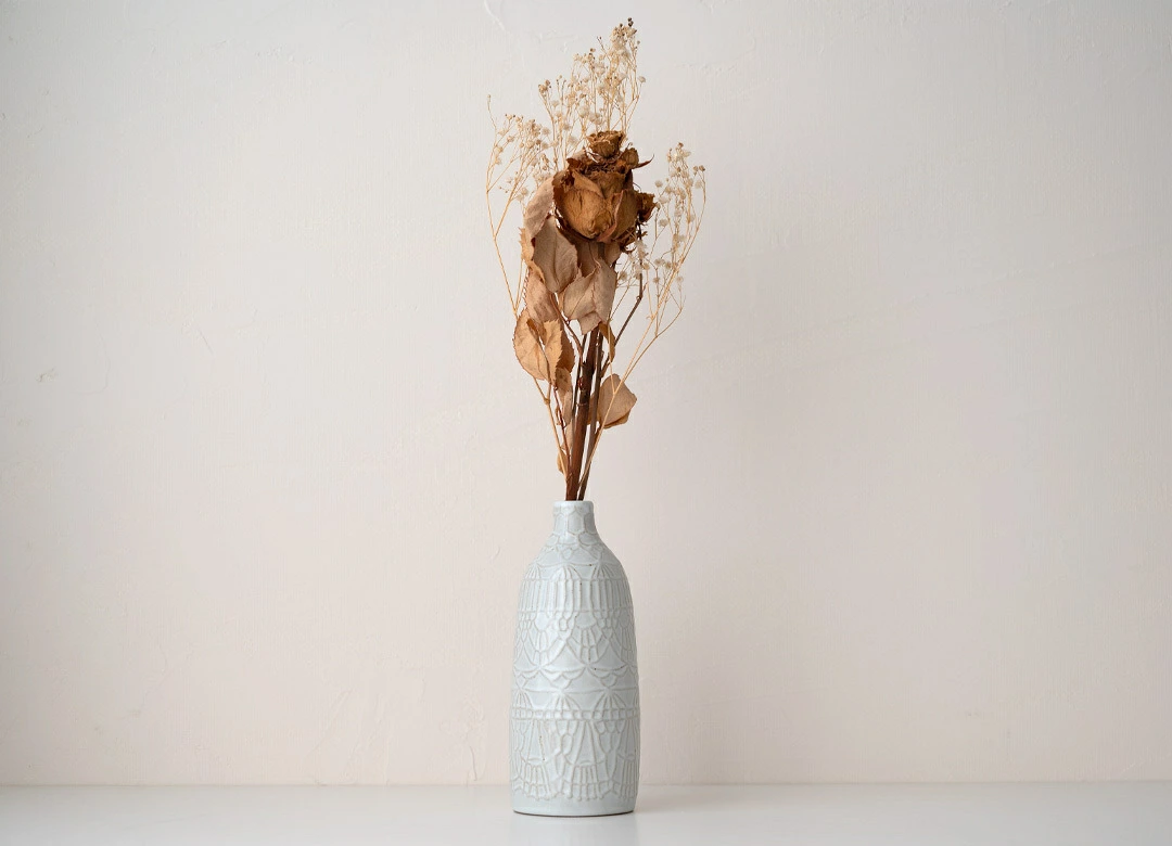 sen Doily vase Mサイズ 花入れ 陶器【波佐見焼 インテリア 花瓶