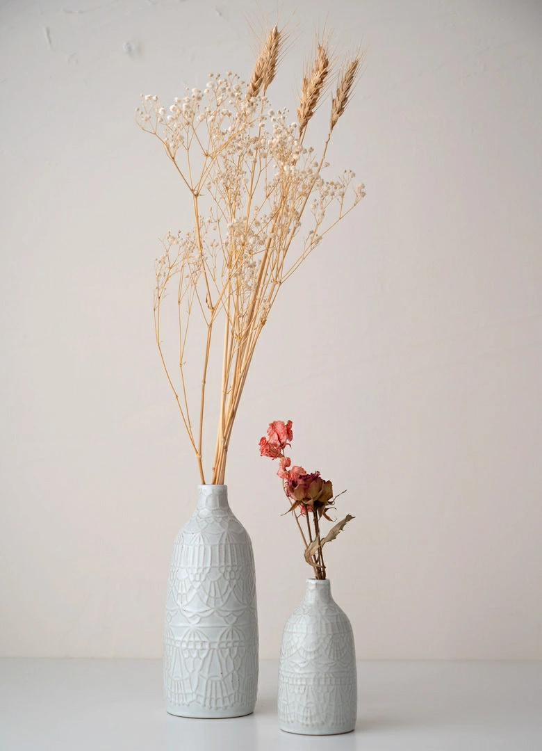 sen Doily vase Mサイズ 花入れ 陶器【波佐見焼 インテリア 花瓶