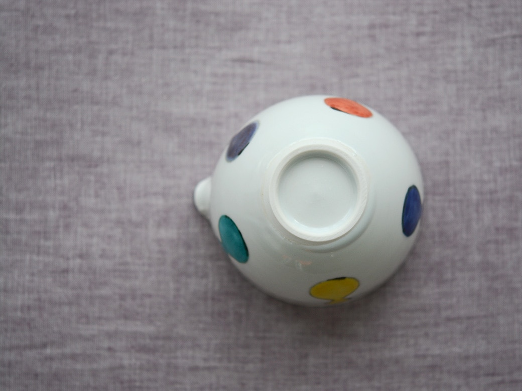 徳永遊心 色絵ひょうたん／片口 3.5寸 深鉢 | 徳永遊心窯