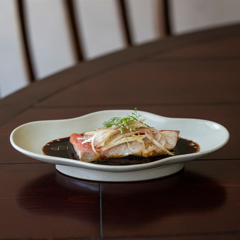 zen to アマブロ 餃子皿 五十嵐可菜デザイン 【amabro 中華料理