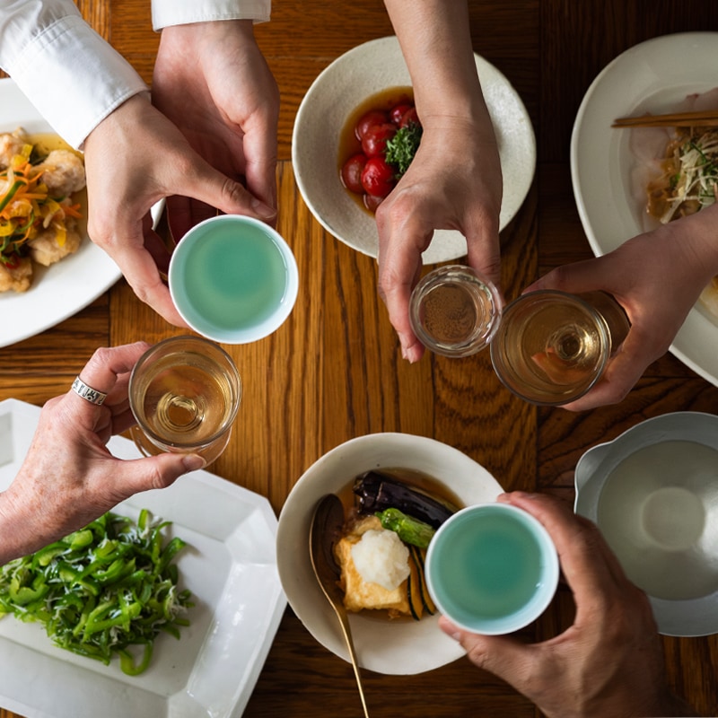 zen to アマブロ てのひら湖（酒器） 伊藤ひいなデザイン 【amabro